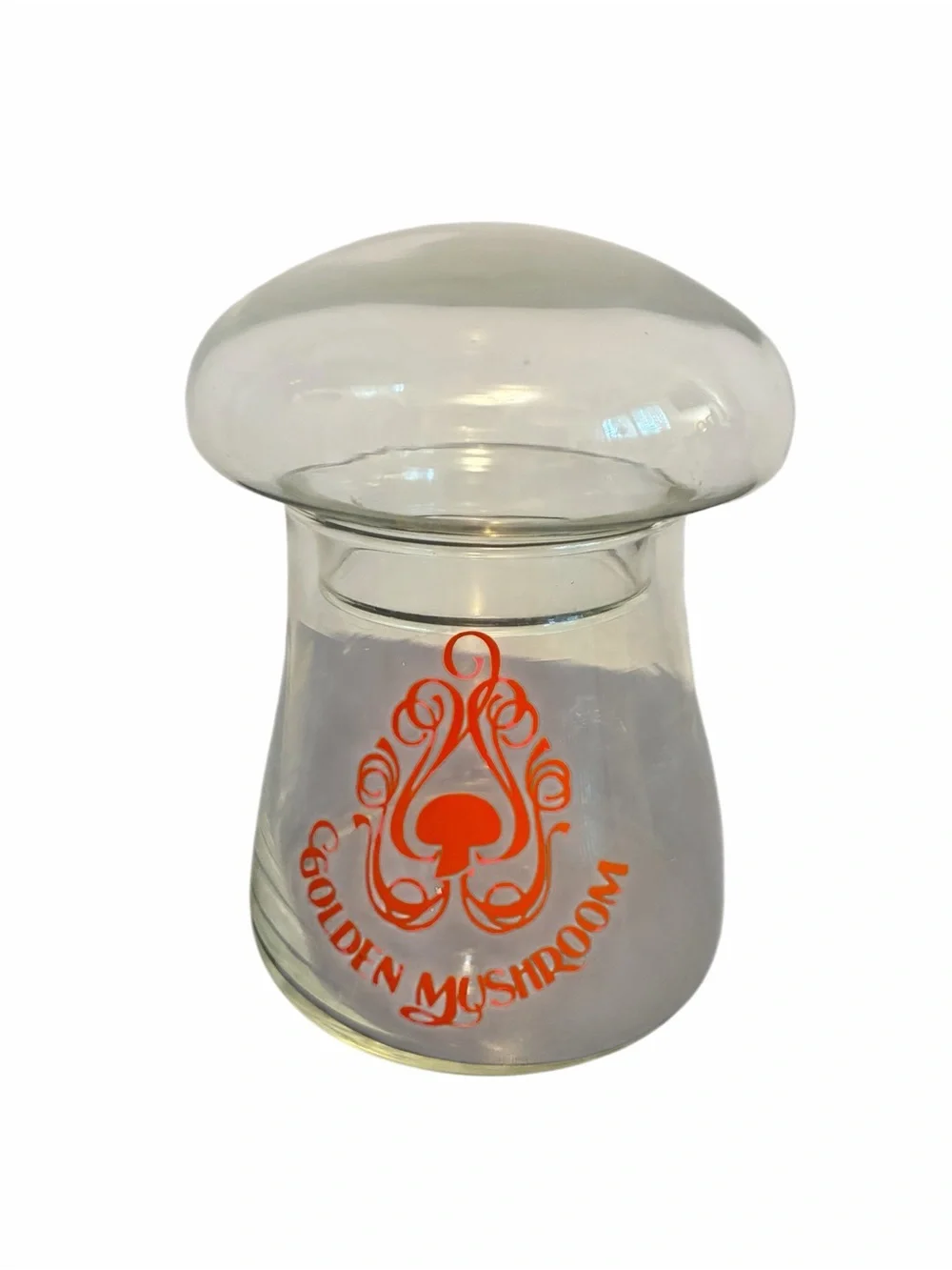 Vintage clear glass
