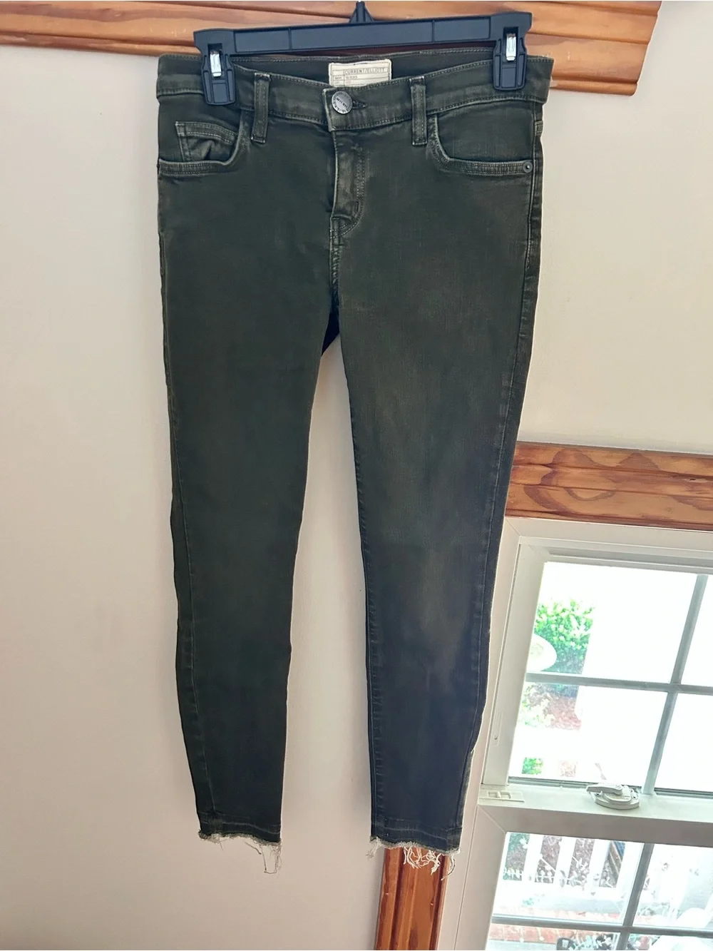 Current/Elliott look denim silhouette