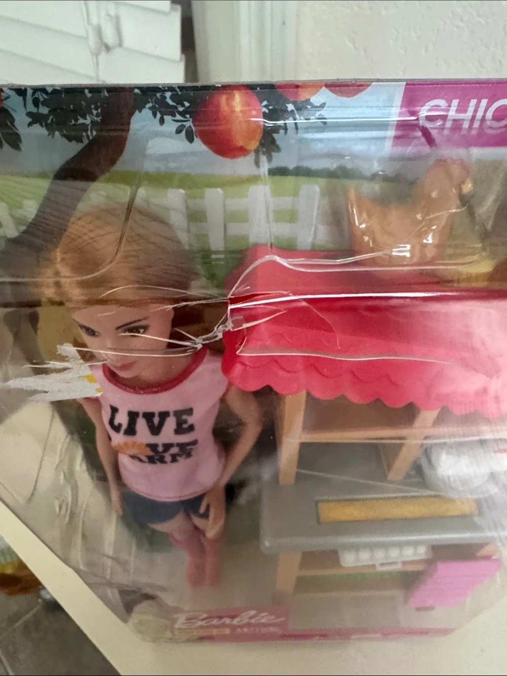 Barbie never removed