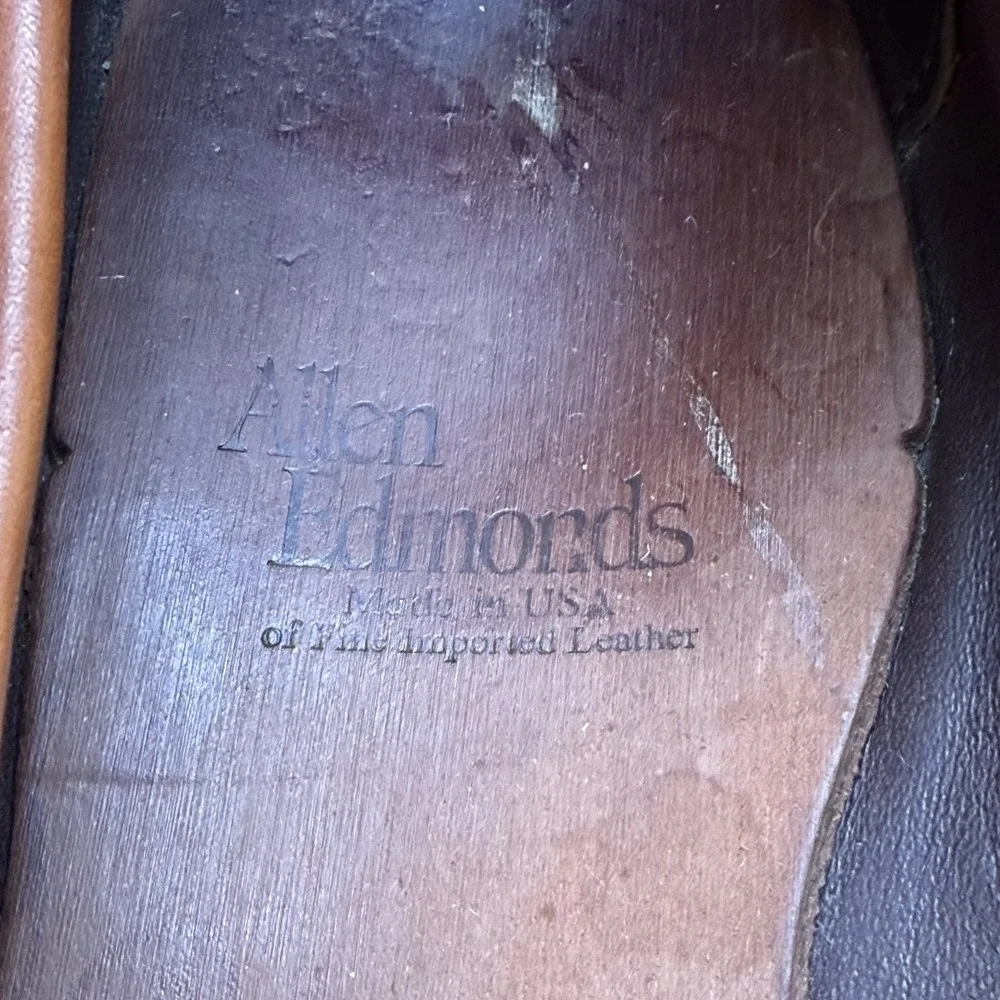 Allen Edmonds mens shipping wear