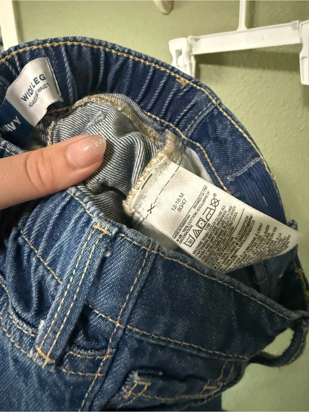Old Navy soft blue