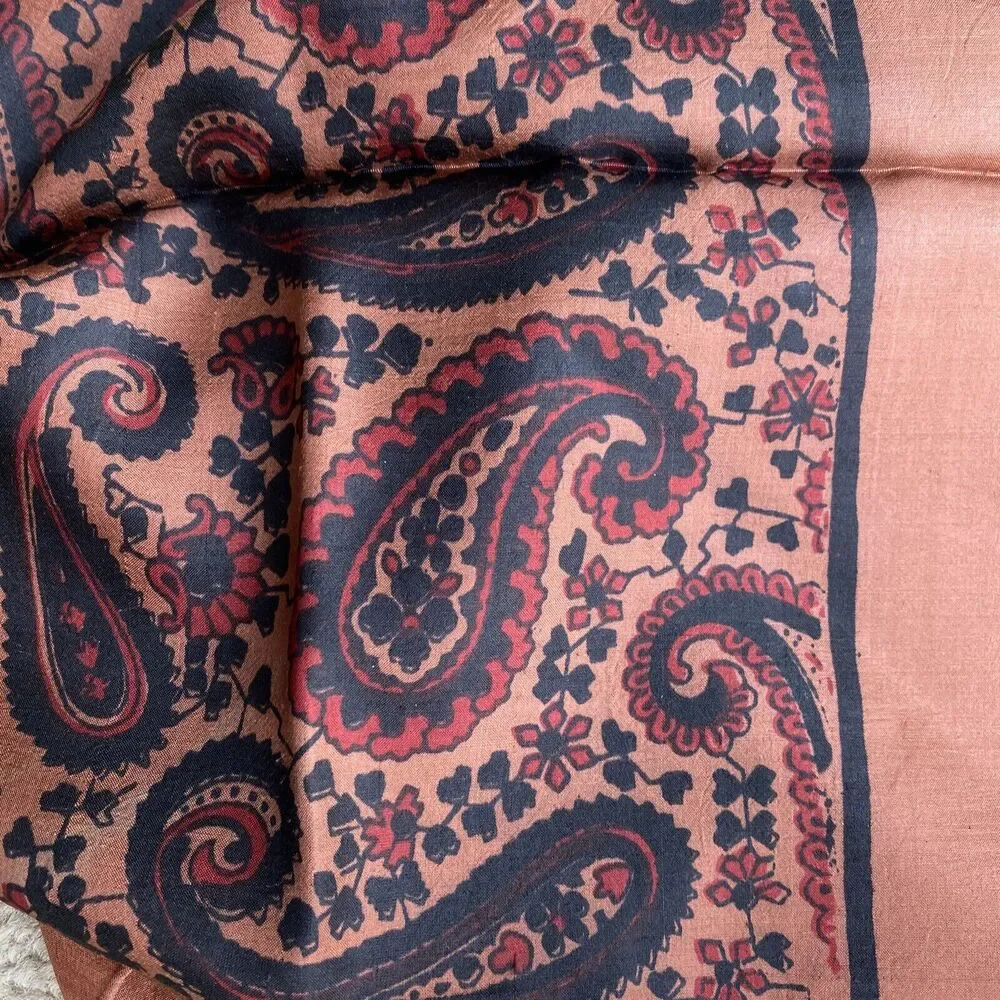 Vintage silk scarf