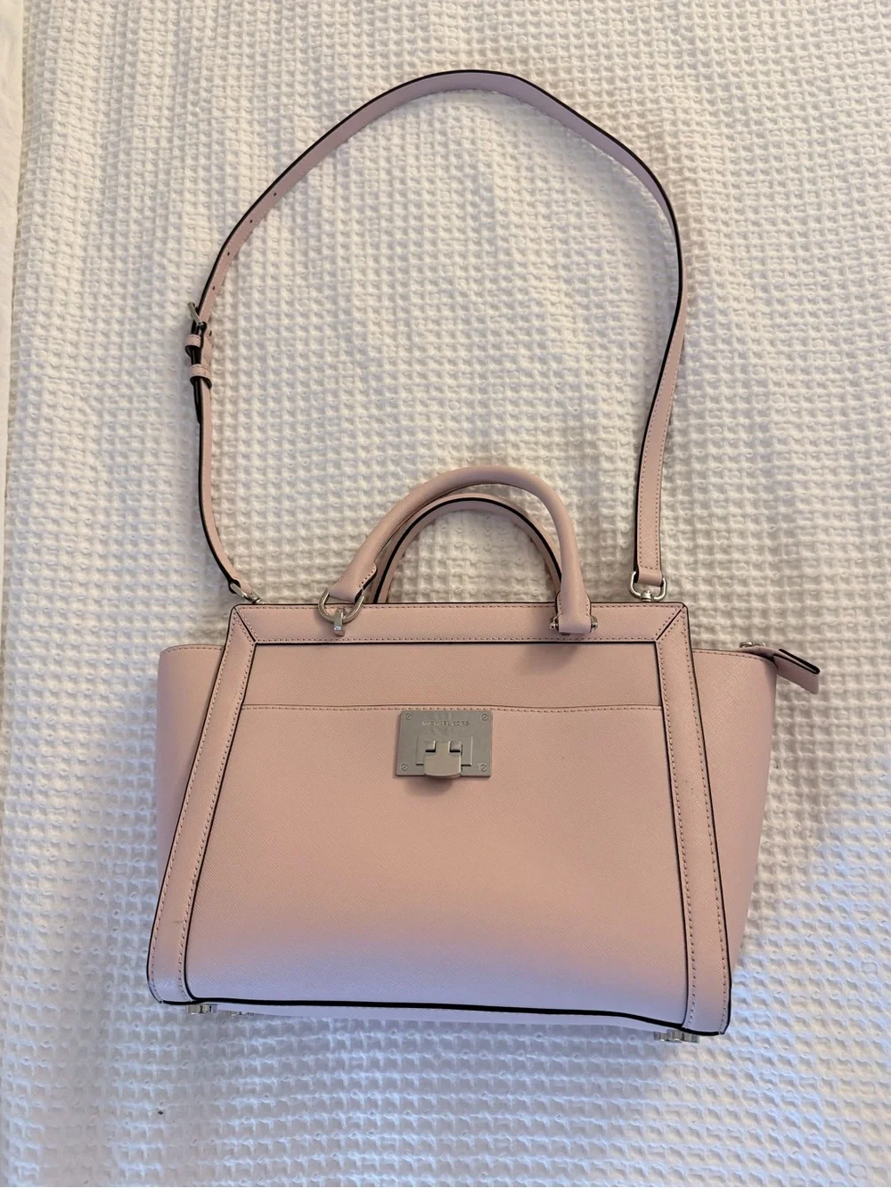 Micheal Kors Tina Large Top-Zip Satchel