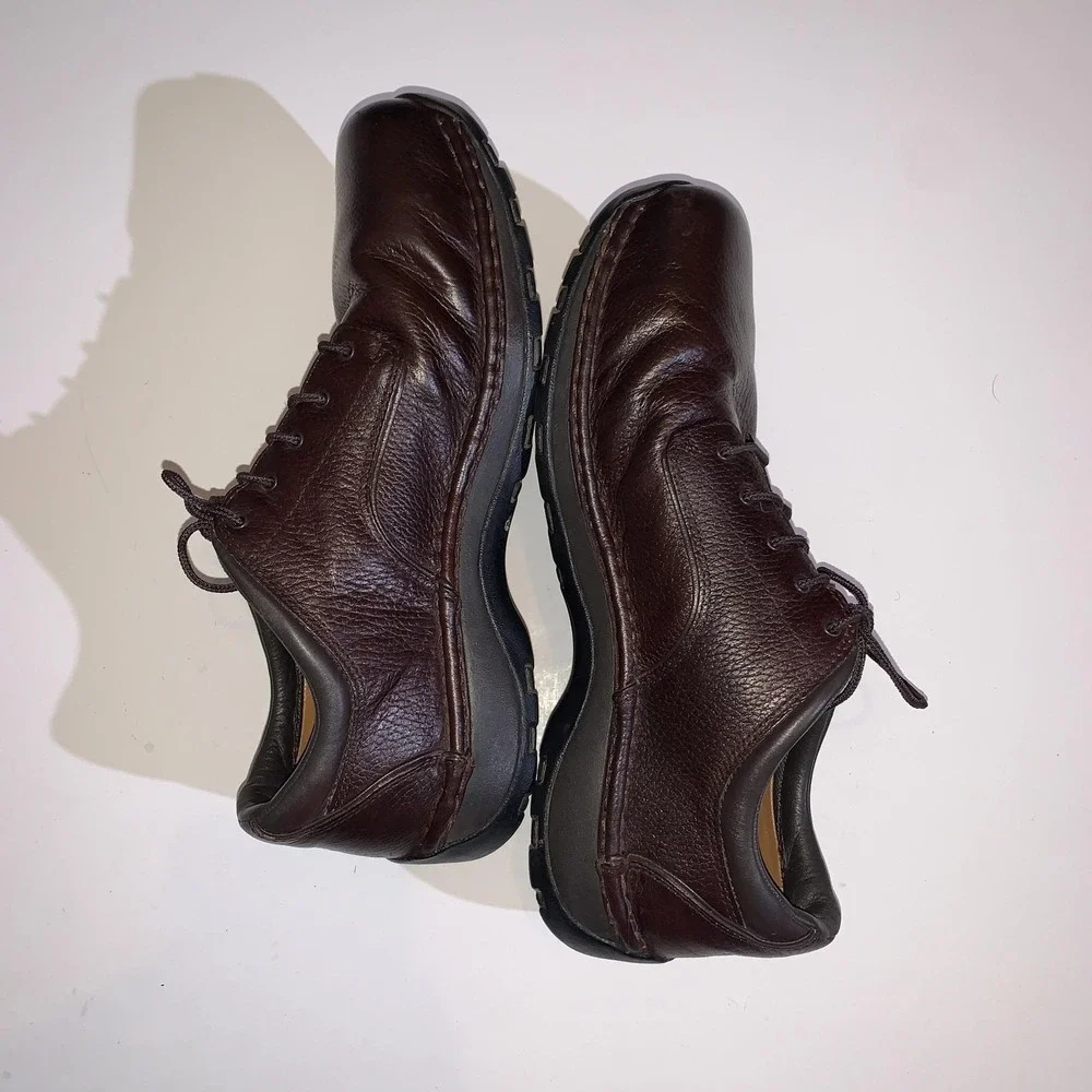 Red Wing 6704 Shoes Mens 12 Brown Leather Aluminum Toe Lace Up Work Comfort