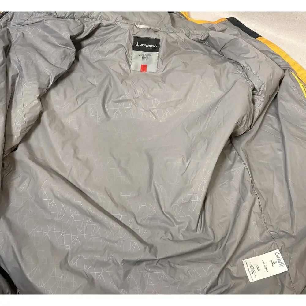 Atomic Herren Primaloft Jacket Pertex Microlight Size‎ Small Golden Yellow Black
