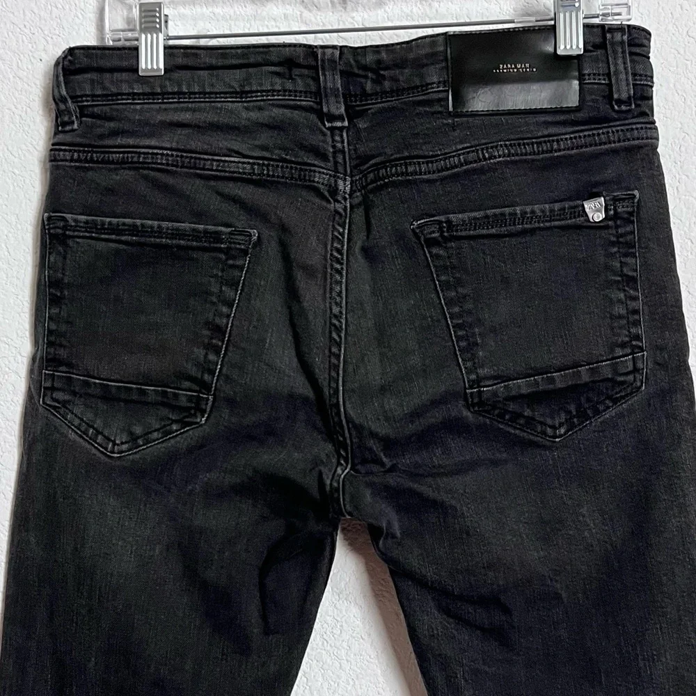 Zara black faded