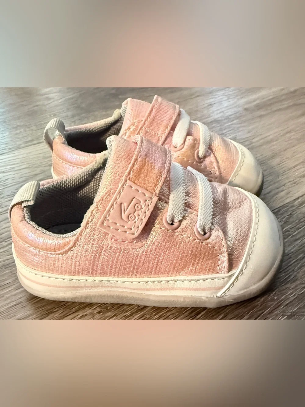 See Kai Run Stevie Mini Pink Metallic