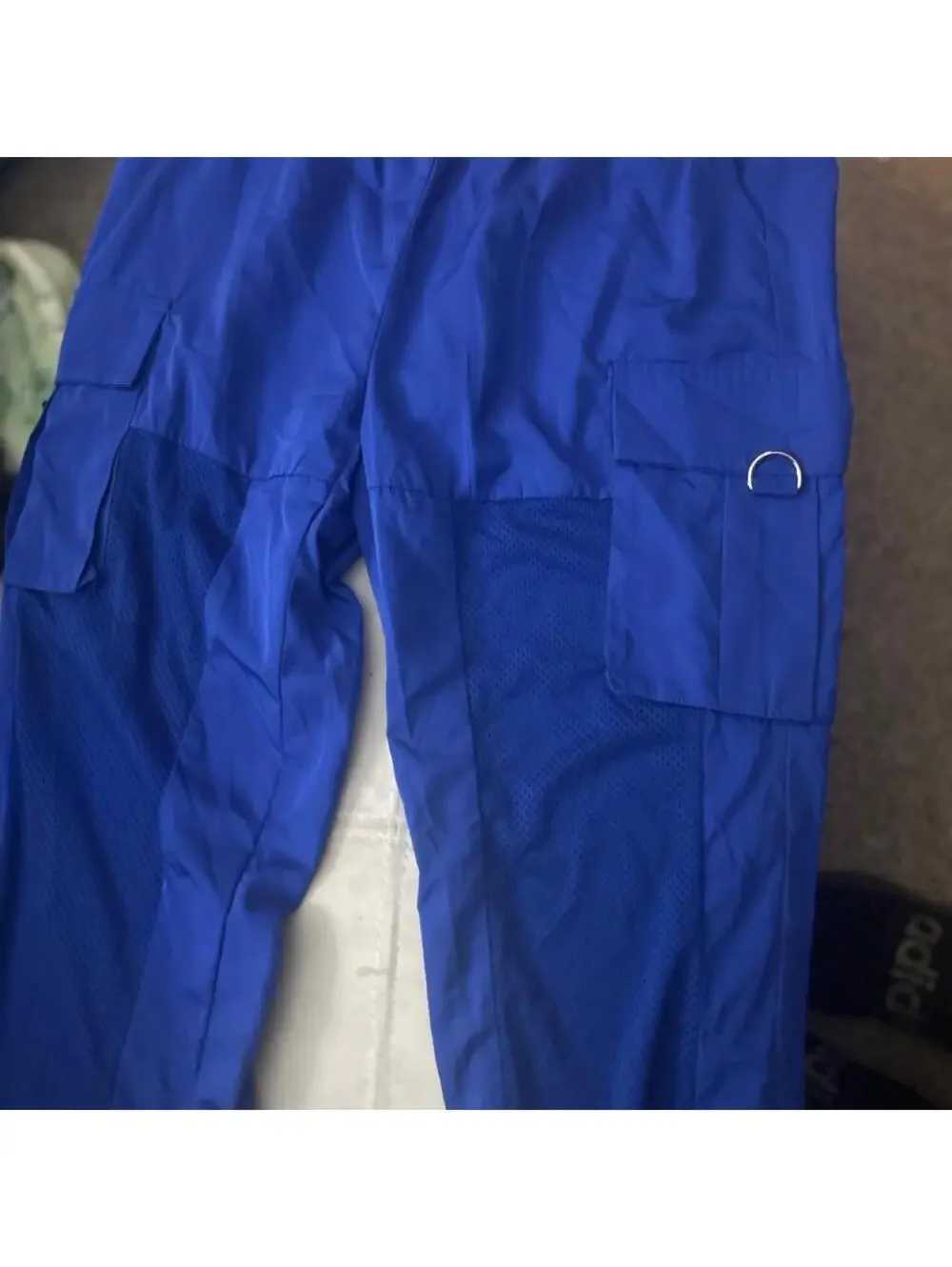 Capsulle blue mesh panel track suit set New with tags. Size: L