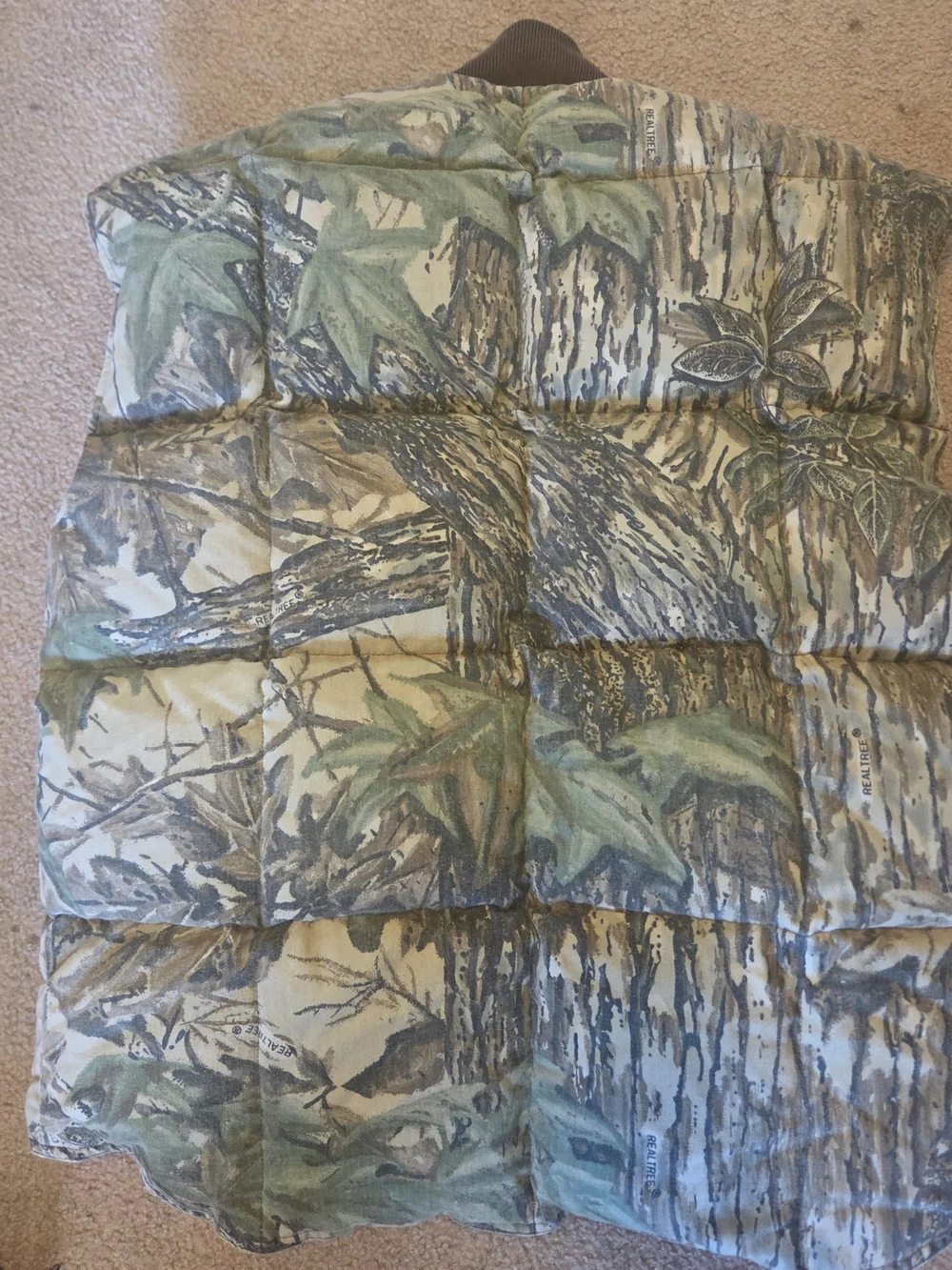 Realtree camo quilted
