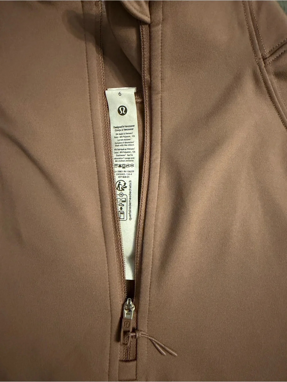 lululemon athletica cozy half