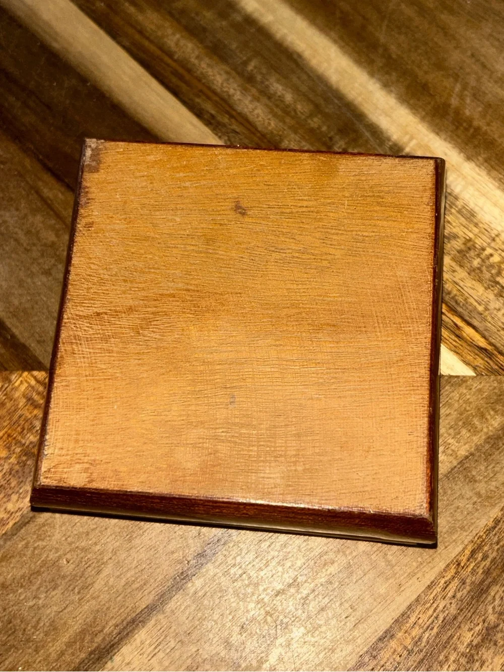 jewelry box vintage wooden