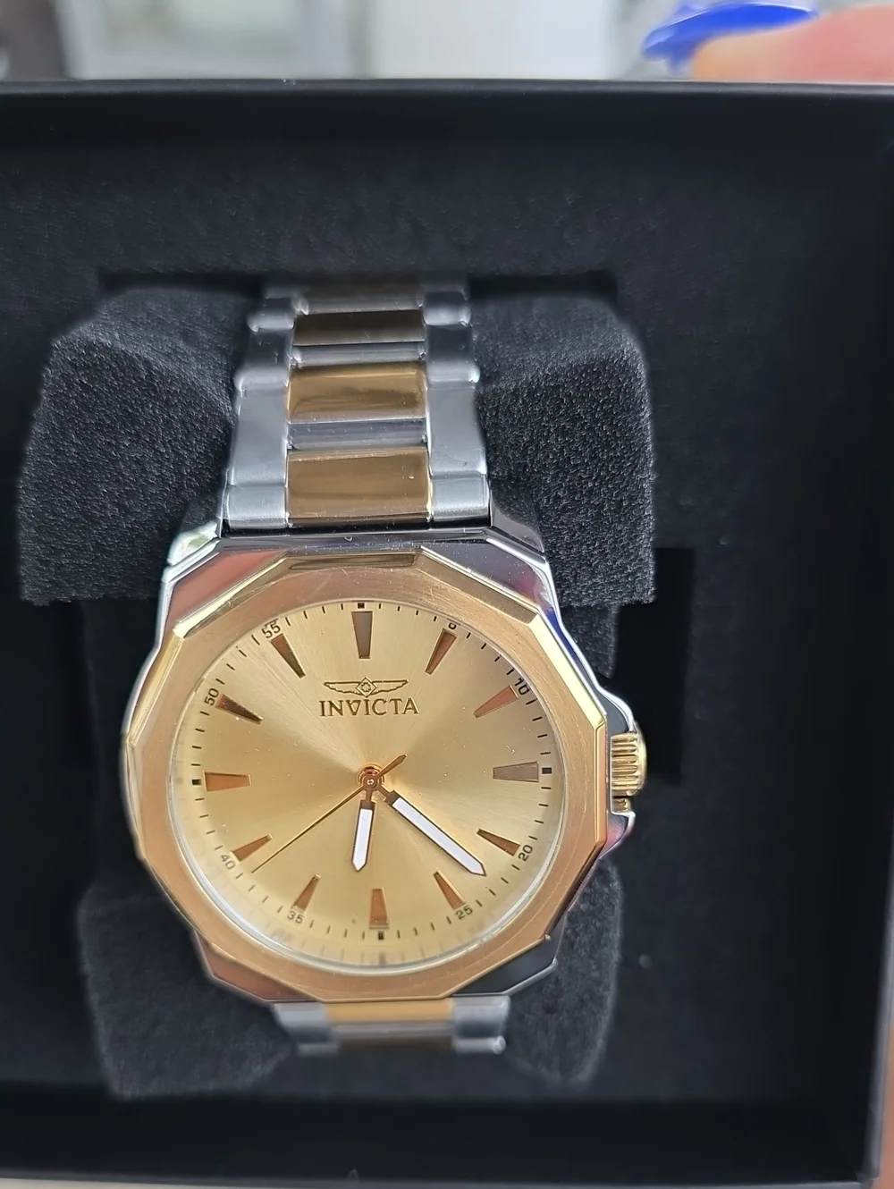 369.  Invicta Speedway Dominus Men's Watch - 42mm. Gold, Steel (46835)