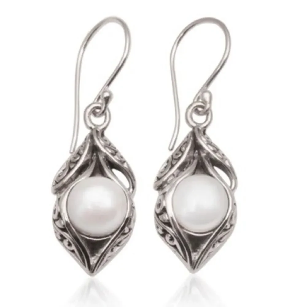 Retro Pearl Earrings S1294