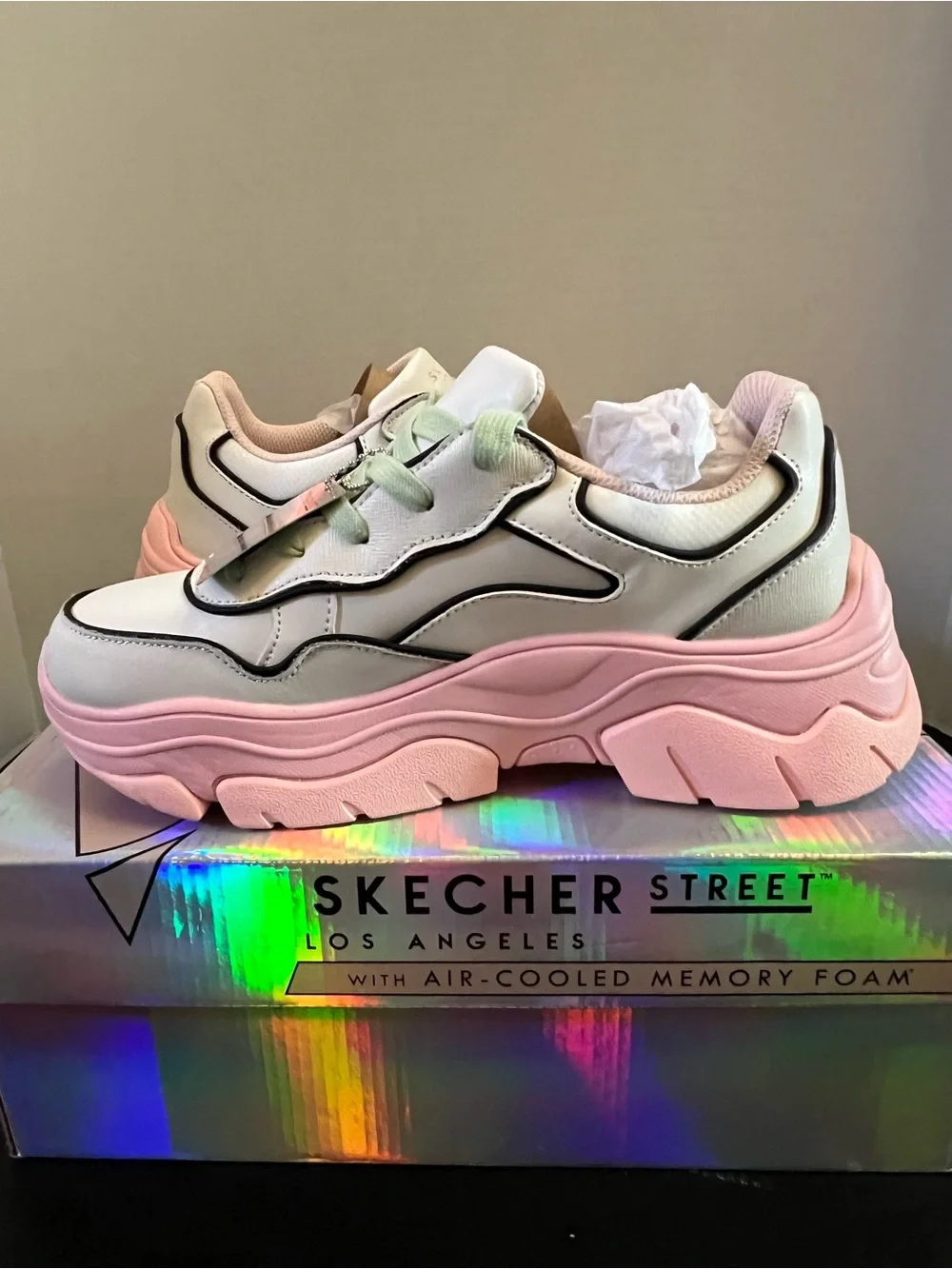 Skechers chunky platform