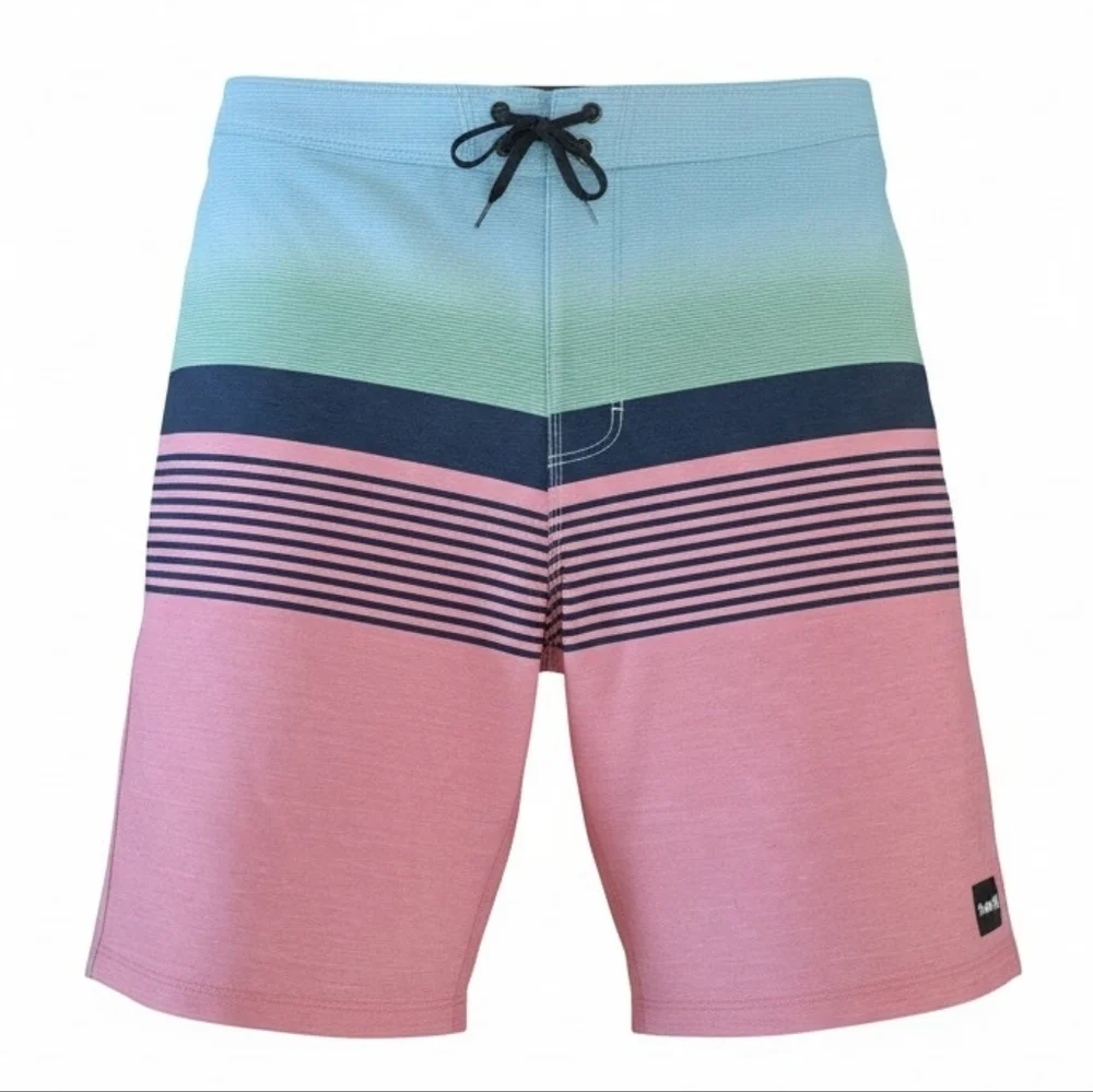 Hurley Men's Beach, Board Shorts, Resortwear Swim Trunks Size 38