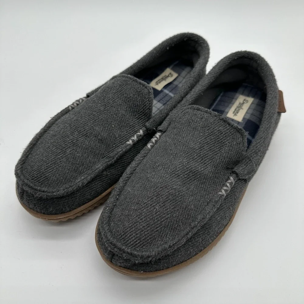 dearfoams slippers mens