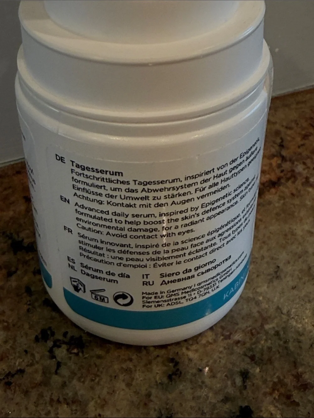 Qms Medicosmetics epigen pollution
