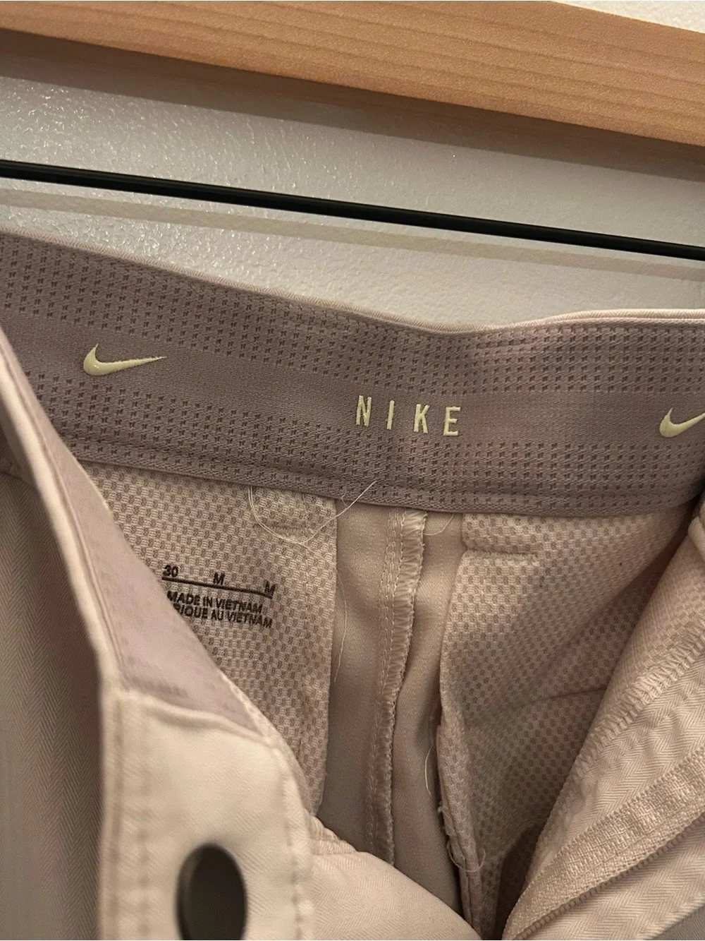 Nike flat front