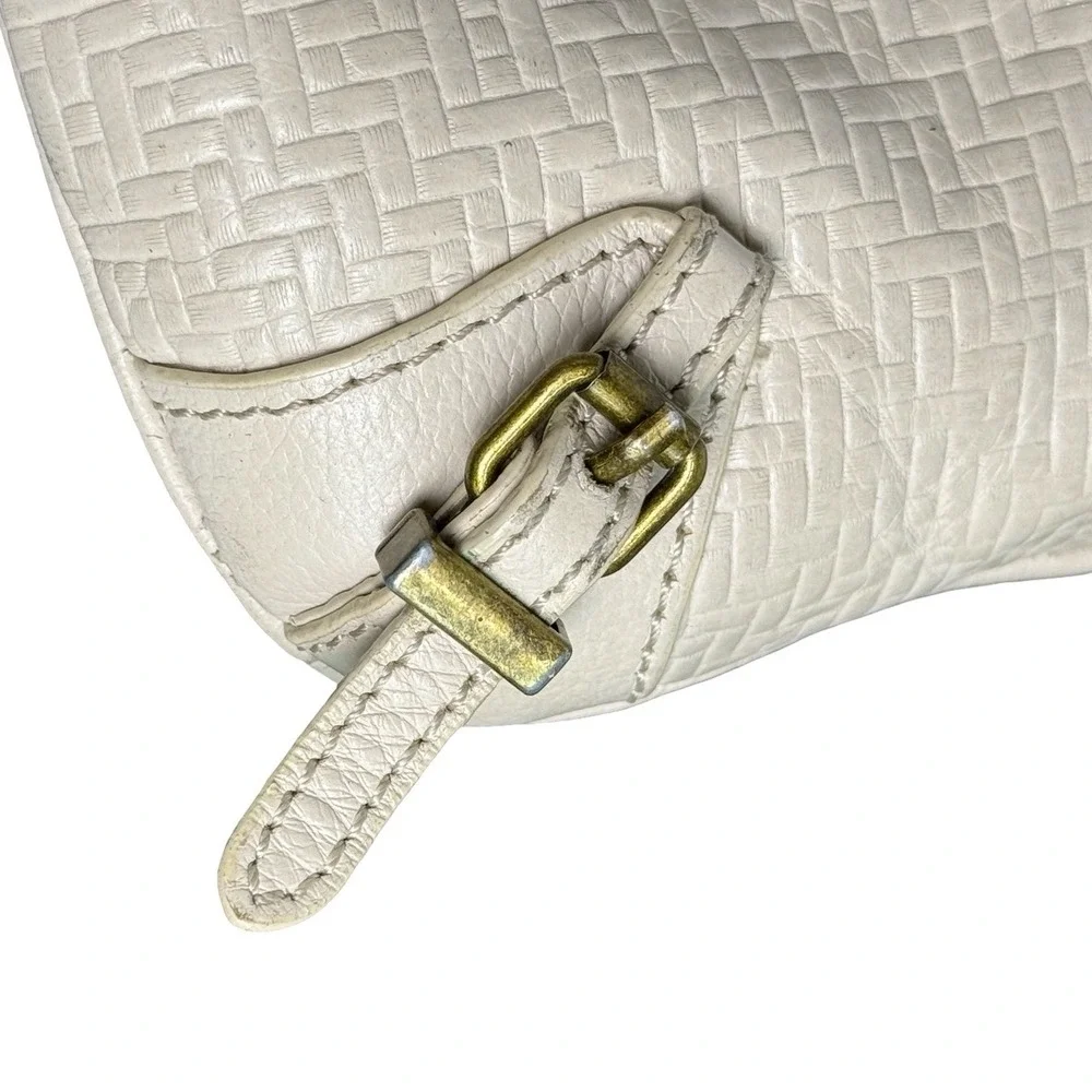 Elliott Lucca cream leather