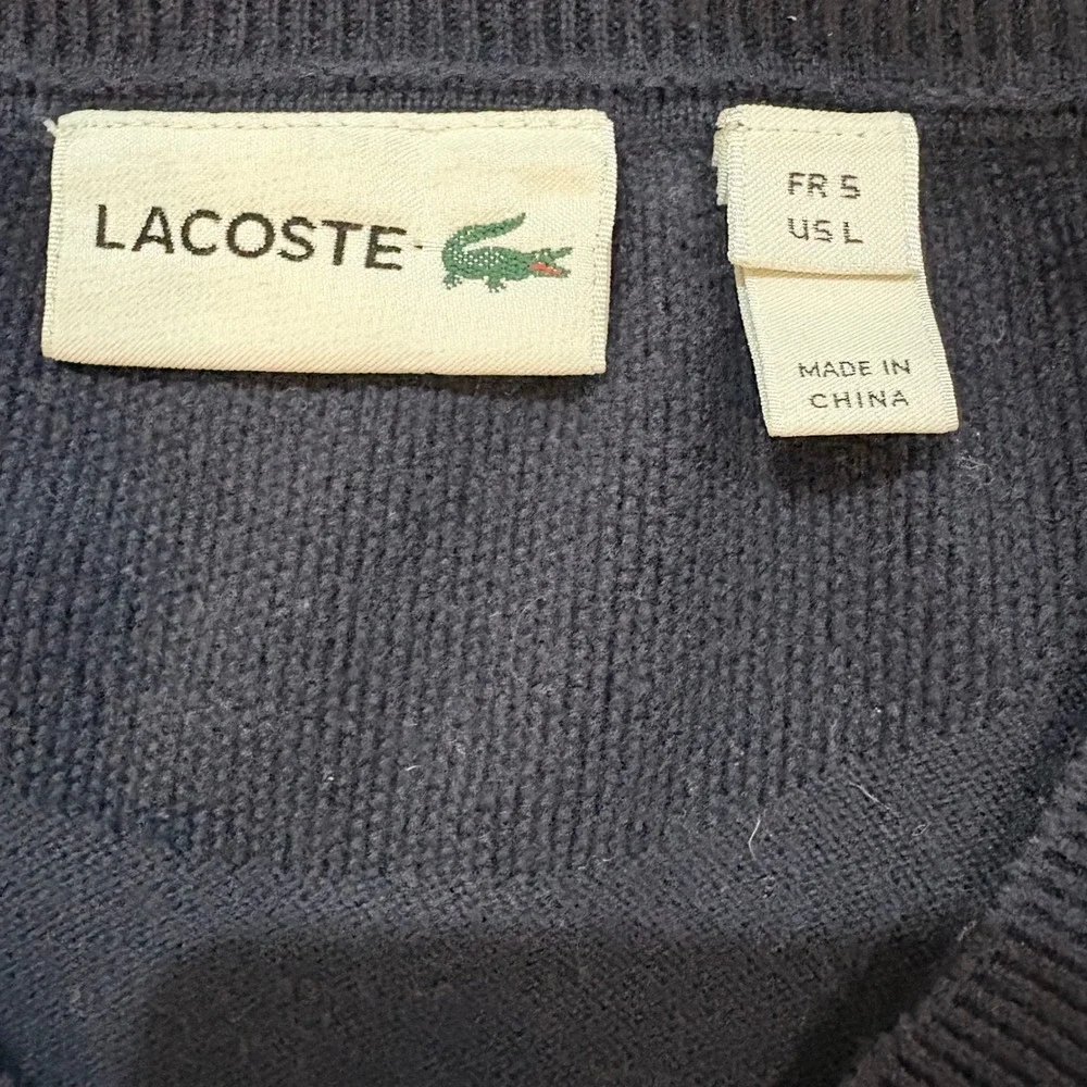 Lacoste neck sweater