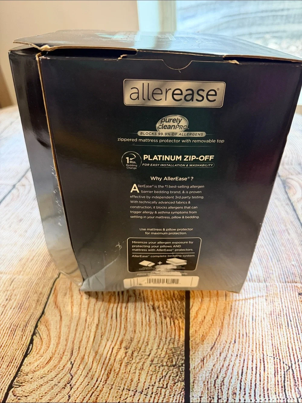Allerease platinum zip