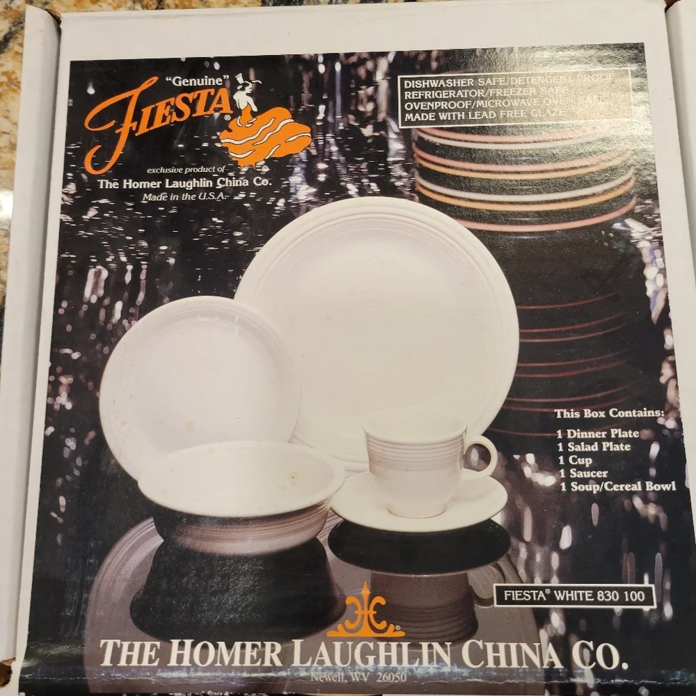 Fiestaware 5pc place