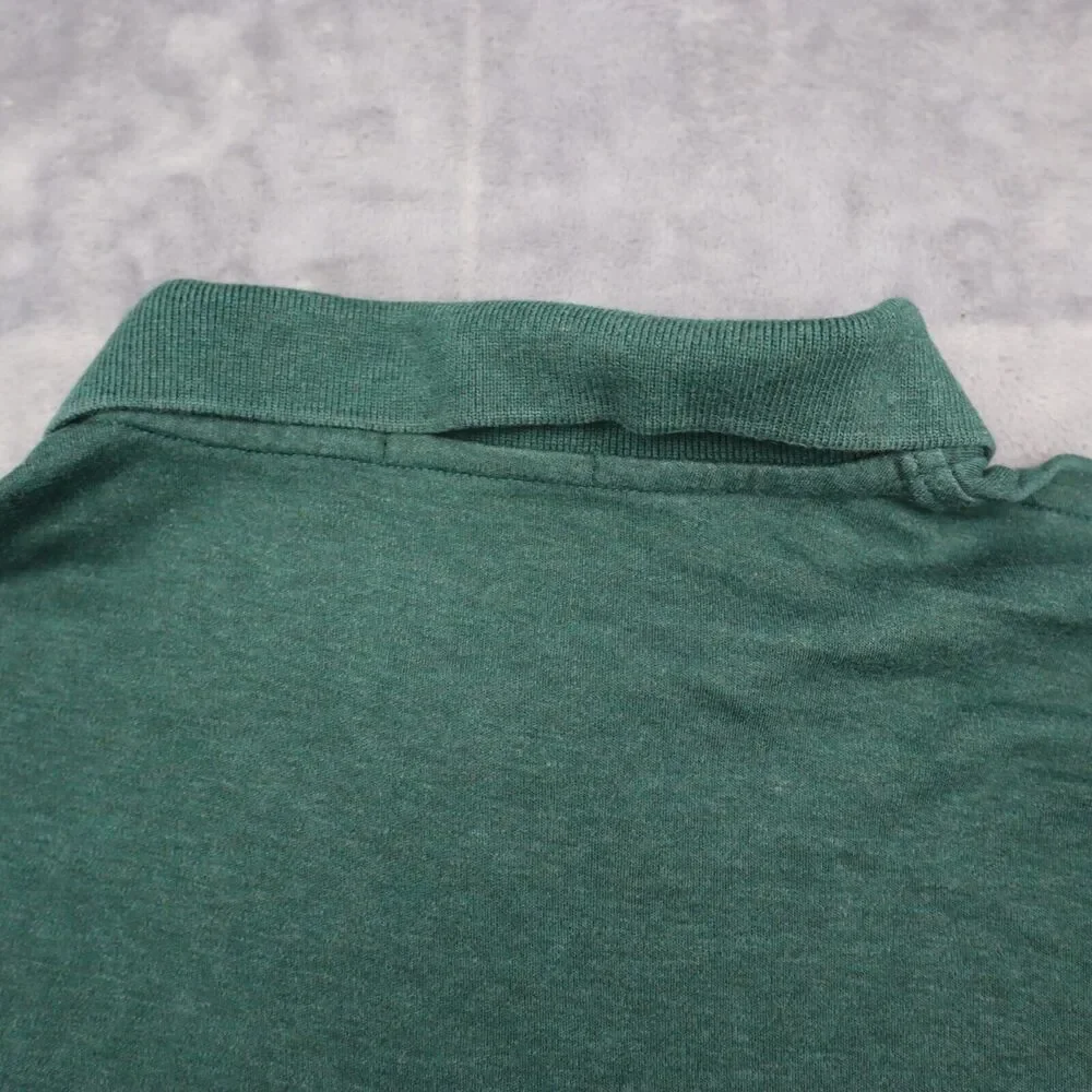 Polo Ralph Lauren Shirt Mens XL Extra Green Polo Rugby Casual Dress Pony