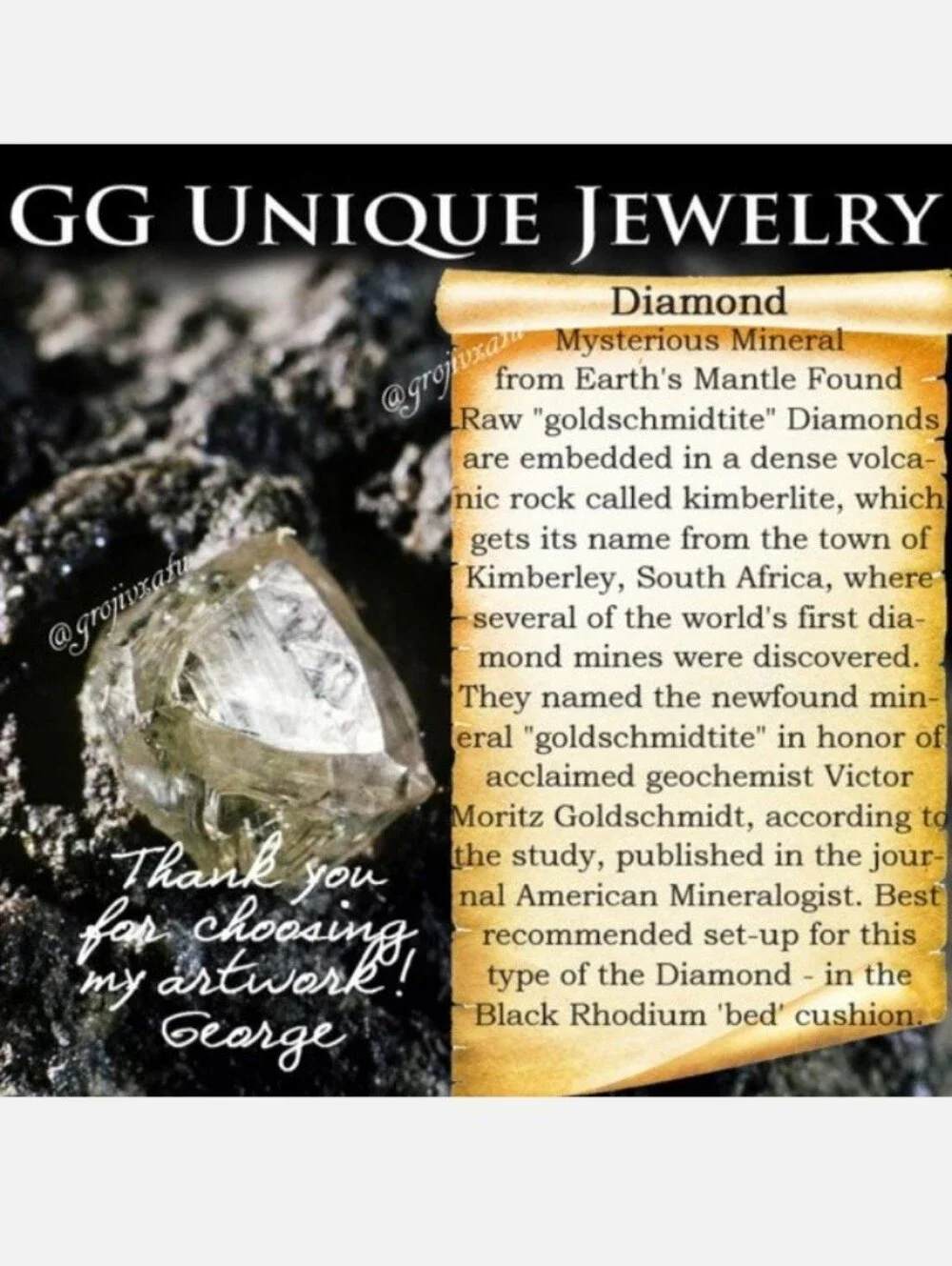 GG Unique Jewelry london traditionally aids