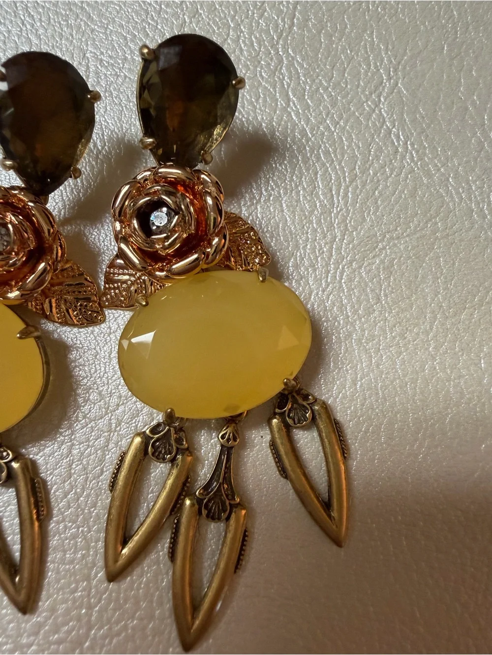 J. Crew bold drop yellow