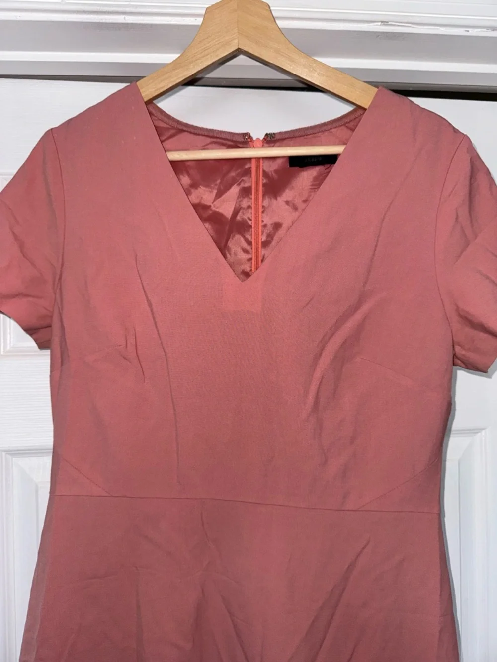 J. Crew back zip