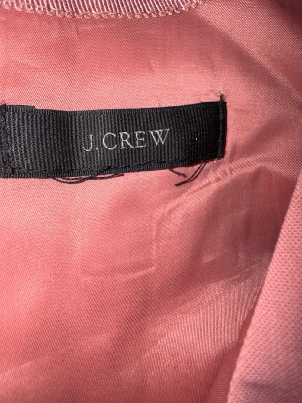 J. Crew back zip