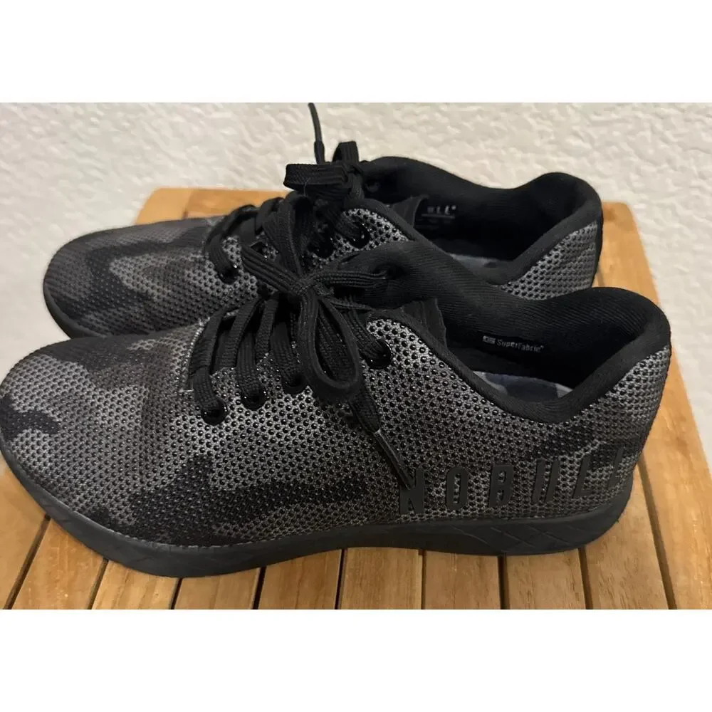 NOBULL Dark Camo Trainers Unisex Men’s 6 Women’s 7.5 SuperFabric Shoes