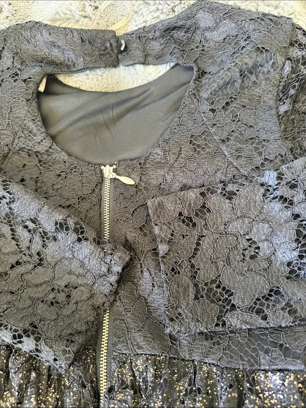 Us Angels black lace