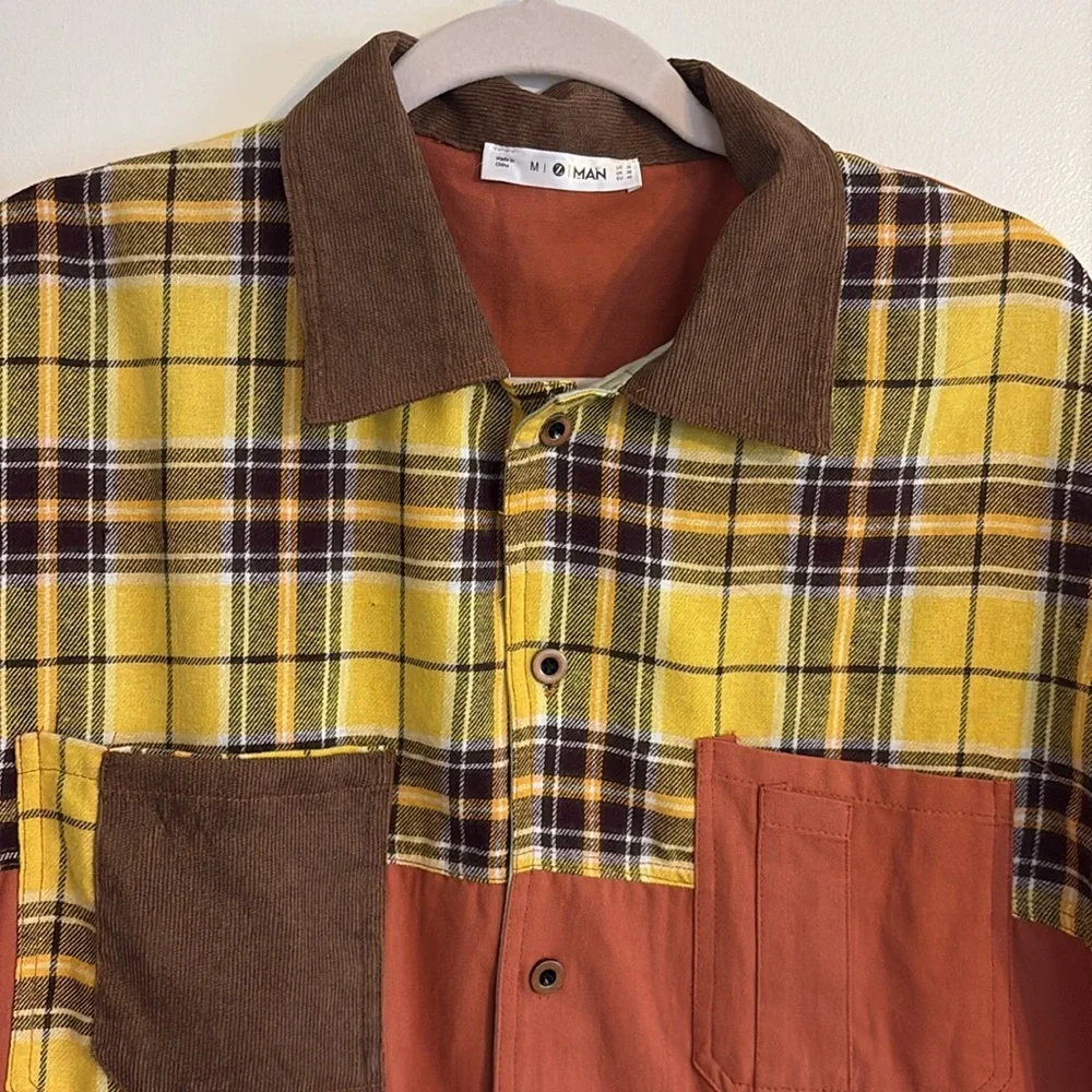 Zaful patchwork shirt