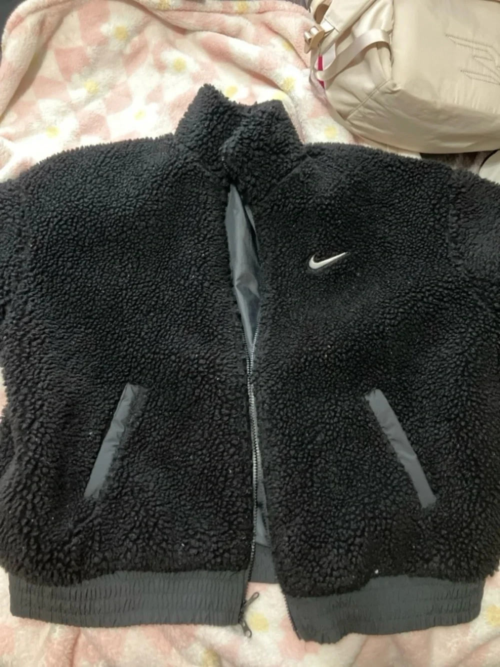 Nike plush black