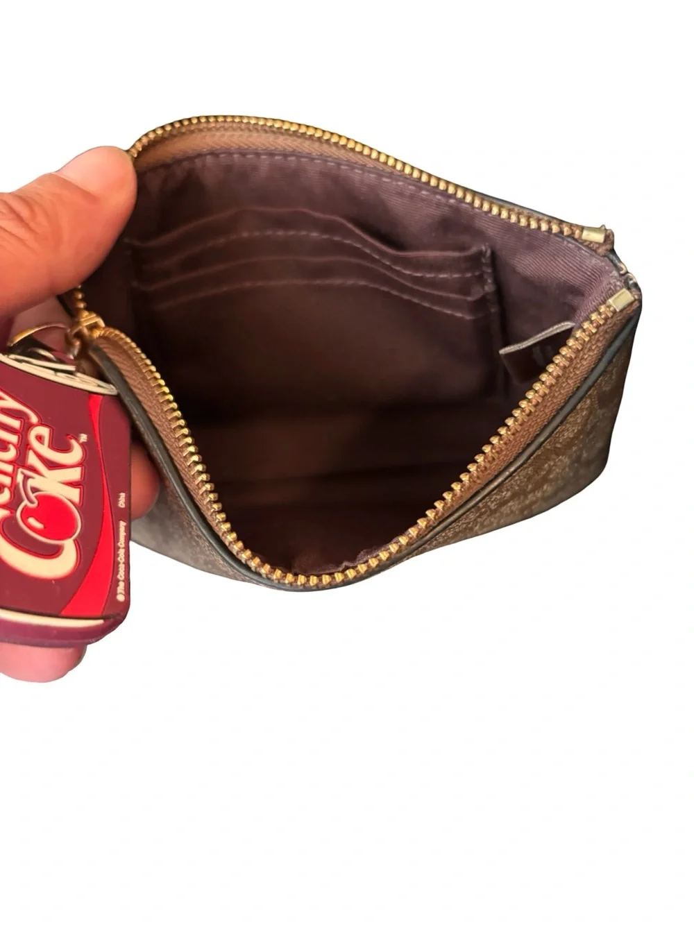 Coach wristlet signature