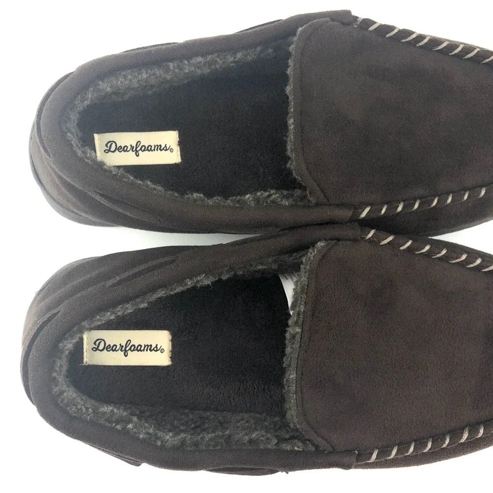 dearfoams slippers men