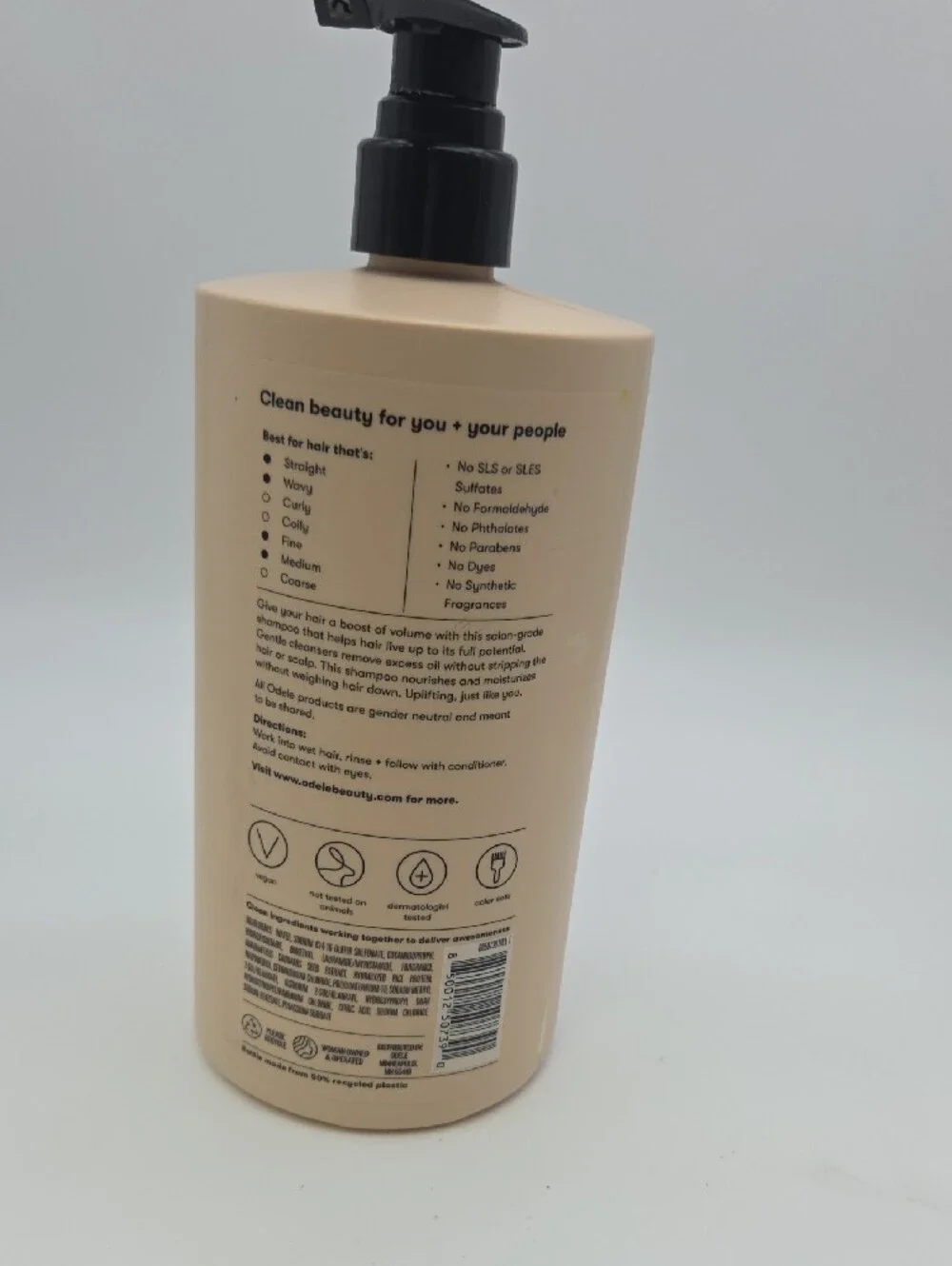 N/A volumizing shampoo