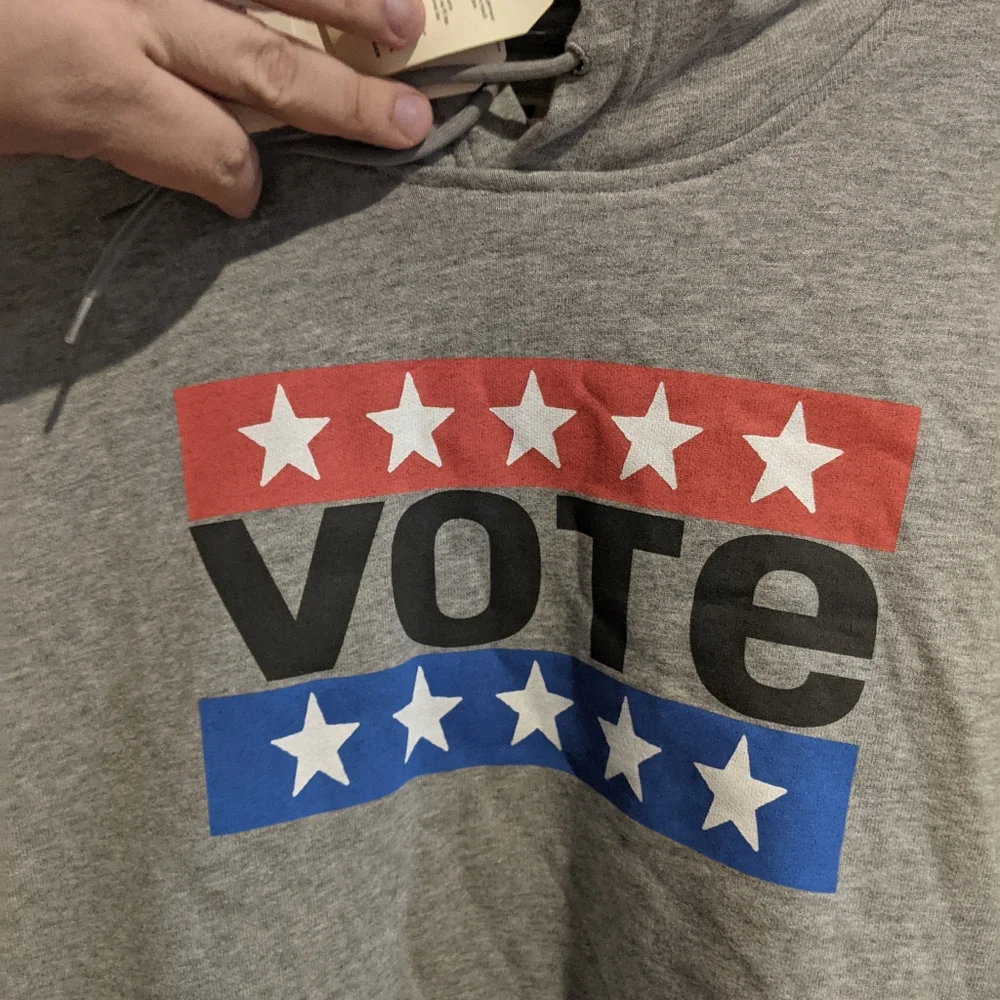 Levi's VOTE hoodie Men's Size XL limited style  