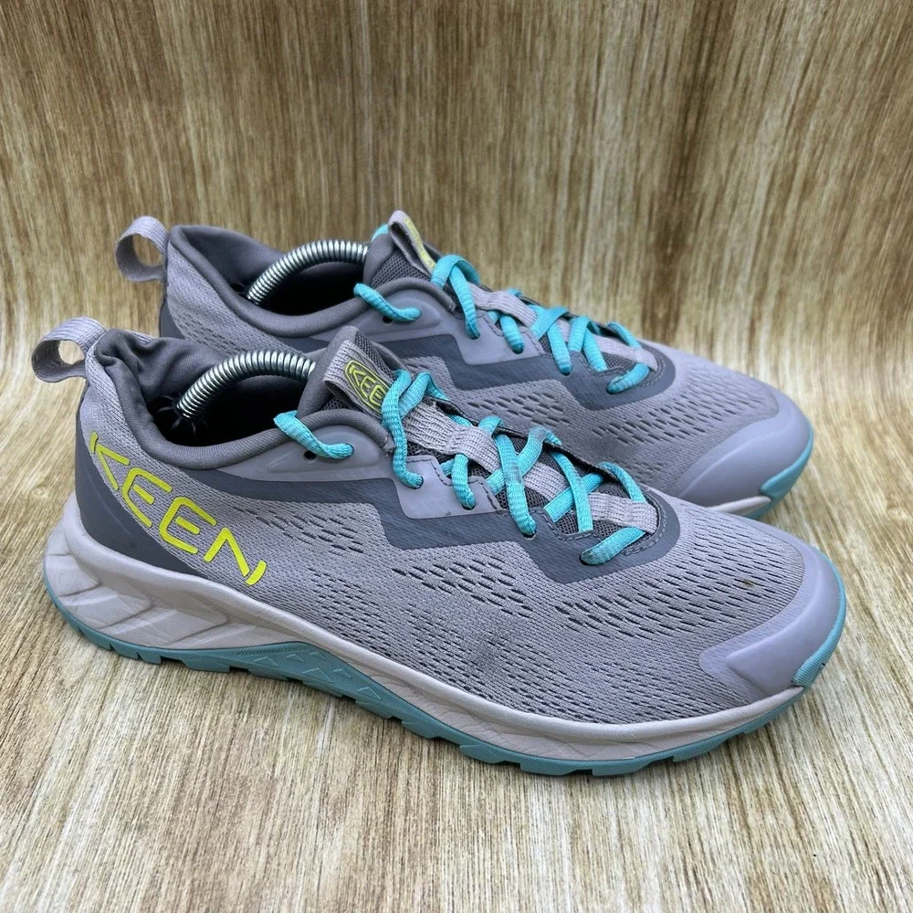 KEEN Versacore Women's Size 8 Grey Blue Trail Walking Shoes Sneakers‎ 1029008