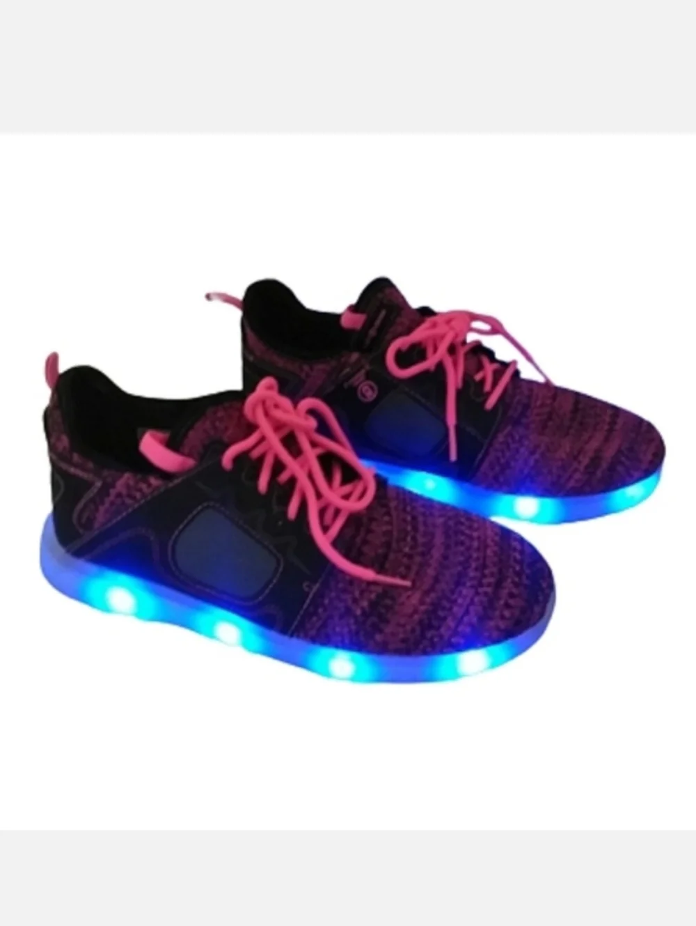 Flashlights light up