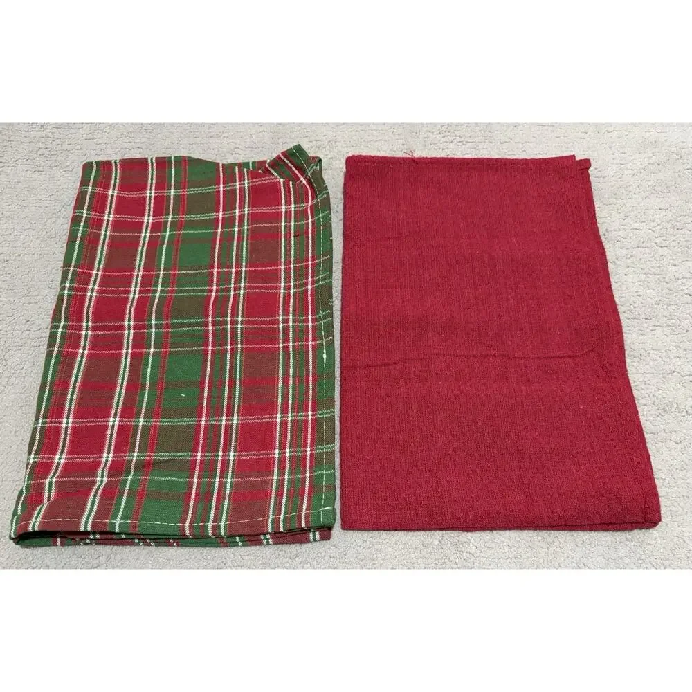 Decorative Christmas Hand Towel Lot of 12 Bath Kitchen Assorted Brands