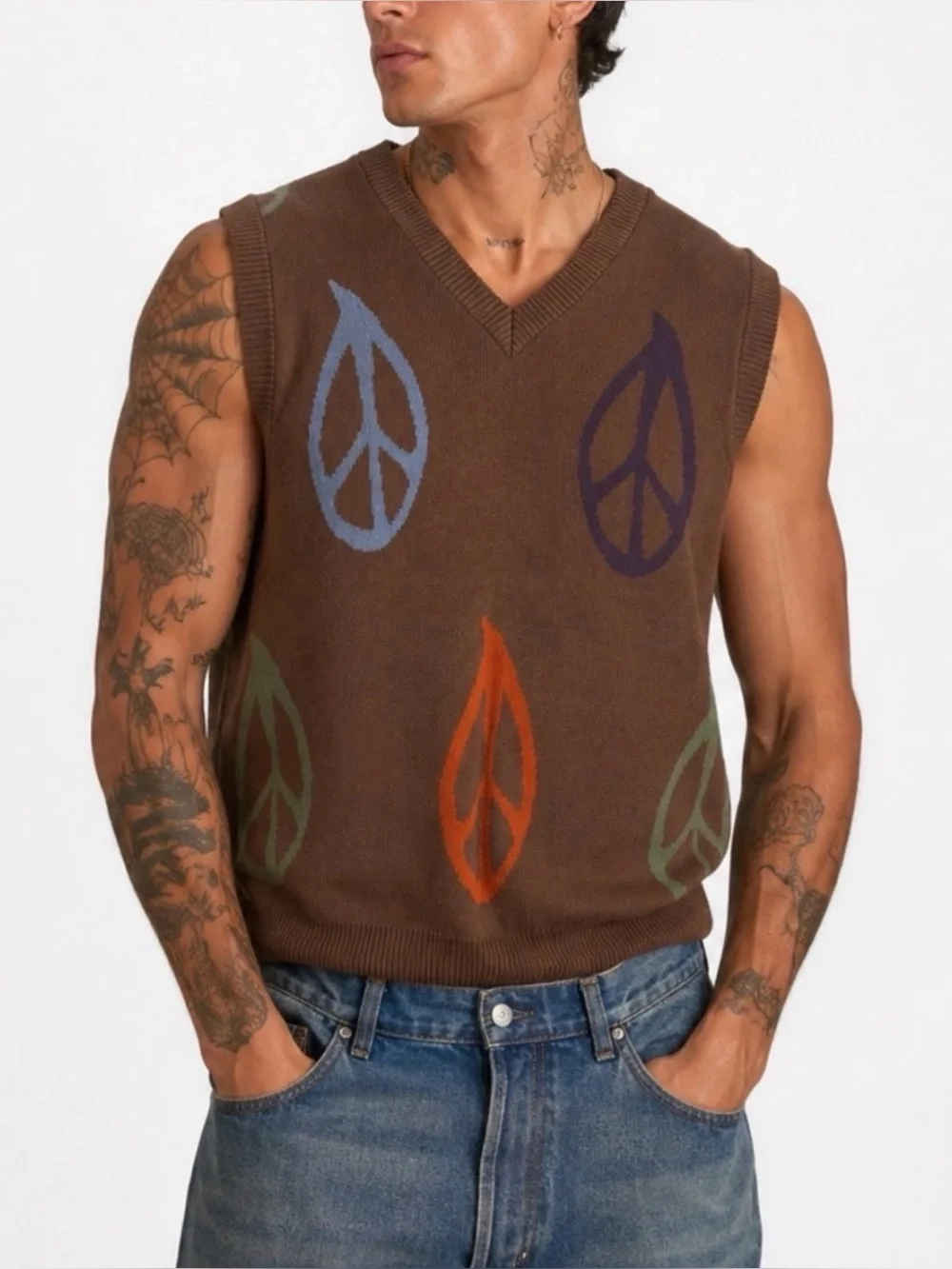 Obey sweater vest