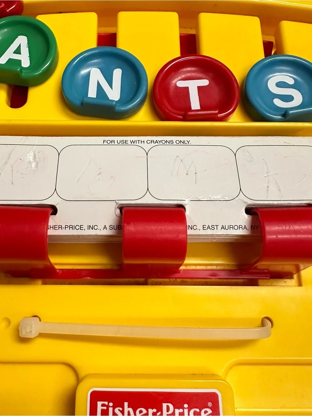 VTG 1997 Fisher Price Alpha-Go-Round Alphabet Spelling Game Learning Toy #72489