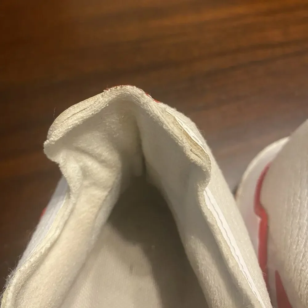 Adidas Crazyflight Women’s Volleyball Shoes White Red Size 9 Sneaker Low