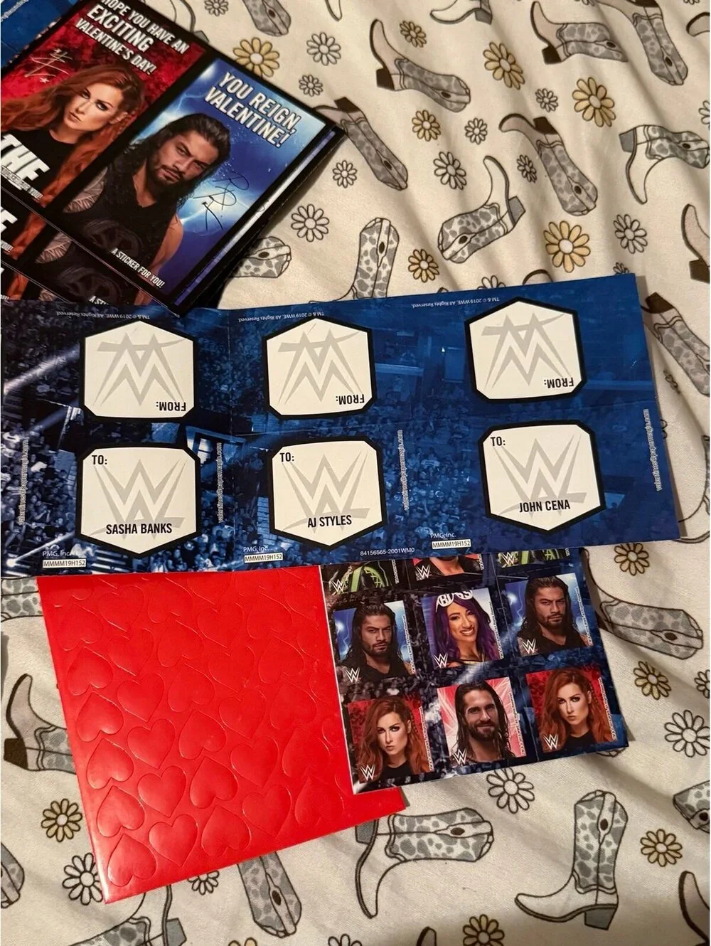 WWE one box