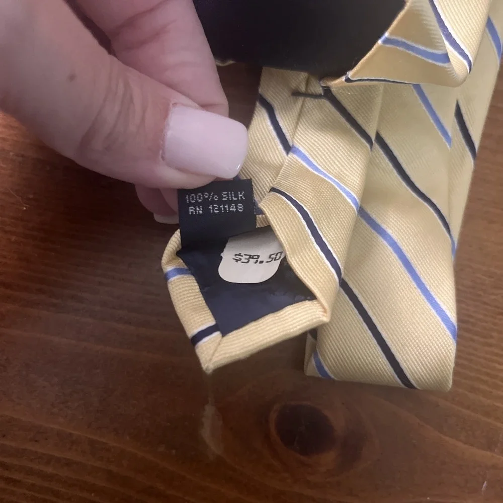 Nautica tie striped 100%