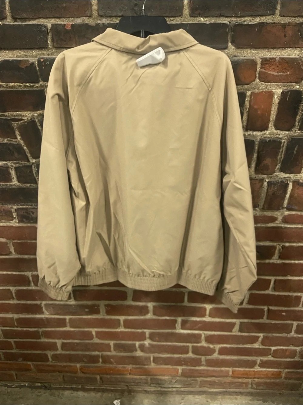 Pendleton Beige Zip Front Windbreaker Jacket size L