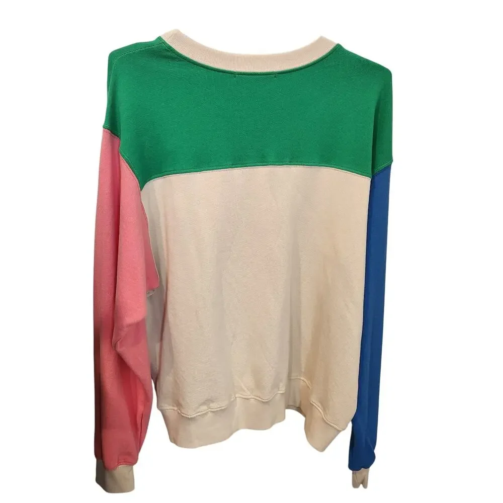 Free People colorblock featured graphic