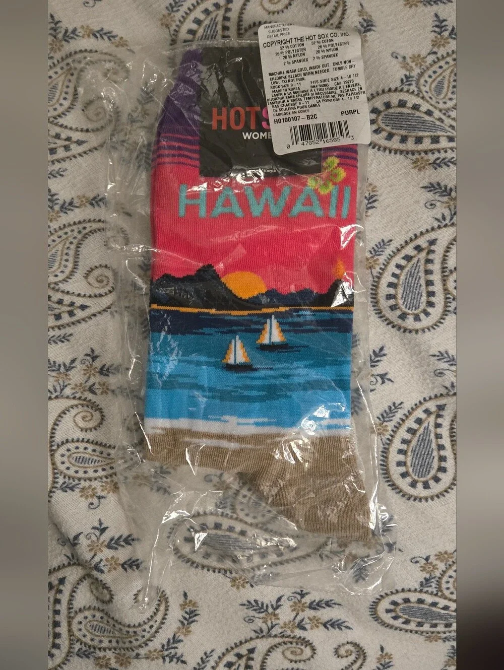 Hot Sox Hawaii Sunset And Giraffe Bundle